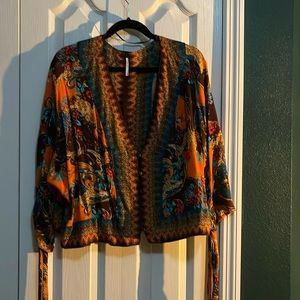 Free People Boho style, size M Top/Blouse